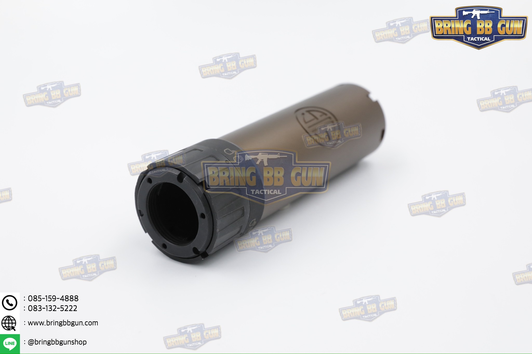เก็บเสียง+ปลอกลดแสง ทรง Sig Sauer (Sig Sauer Suppressor)