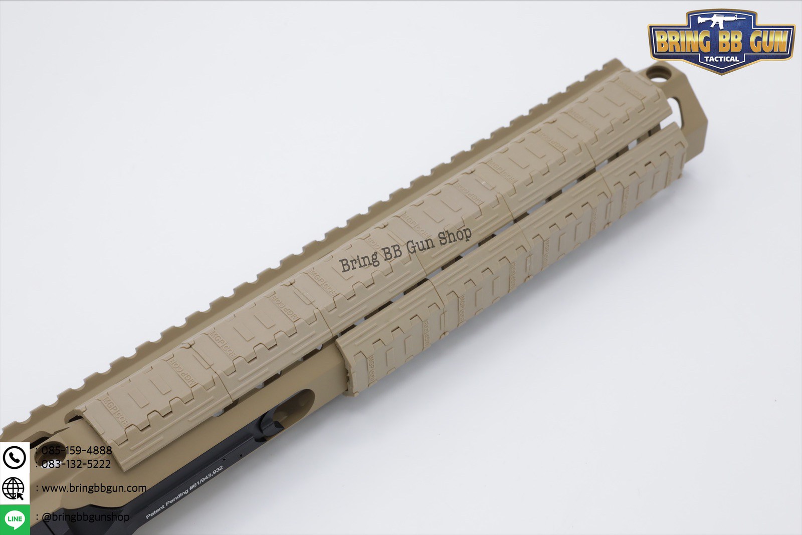 M-Lok Cover ยี่ห้อ MGPCQB ใน1ชุดมี10ชิ้น