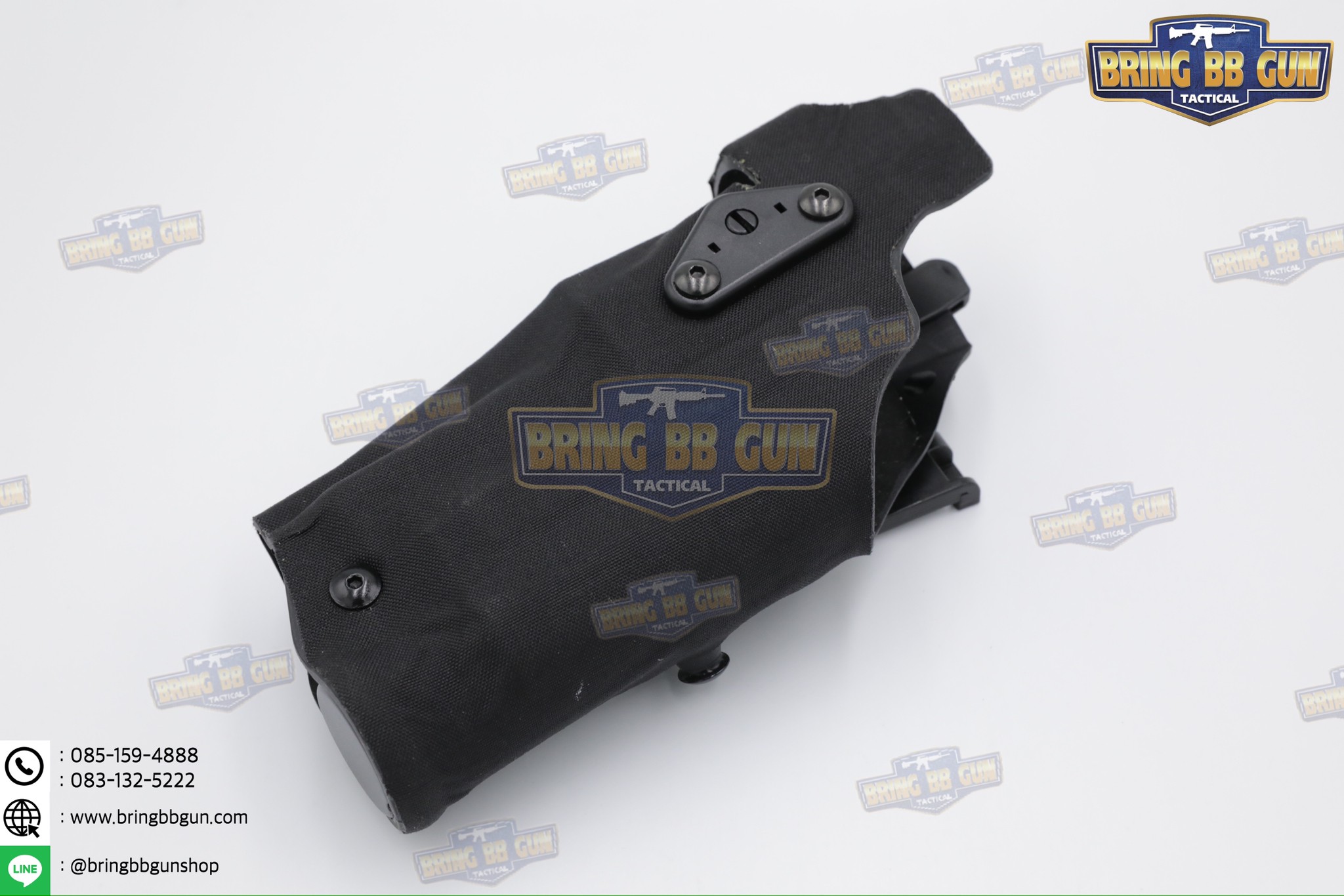 ซองปืนพกนอกปลดนิ้วโป้ง สำหรับGlock และ ไฟฉาย (Glock 17 + X300) ◾มือซ้าย◾