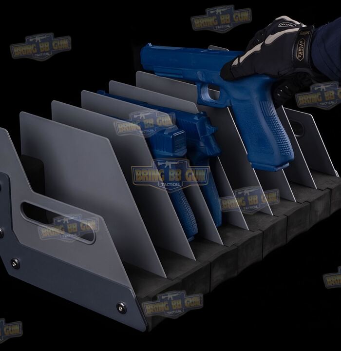 ชั้นวางปืนสั้น (ช่วยจัดเก็บปืนสั้นให้เป็นระเบียบ) (Pistol Stroage Rack)