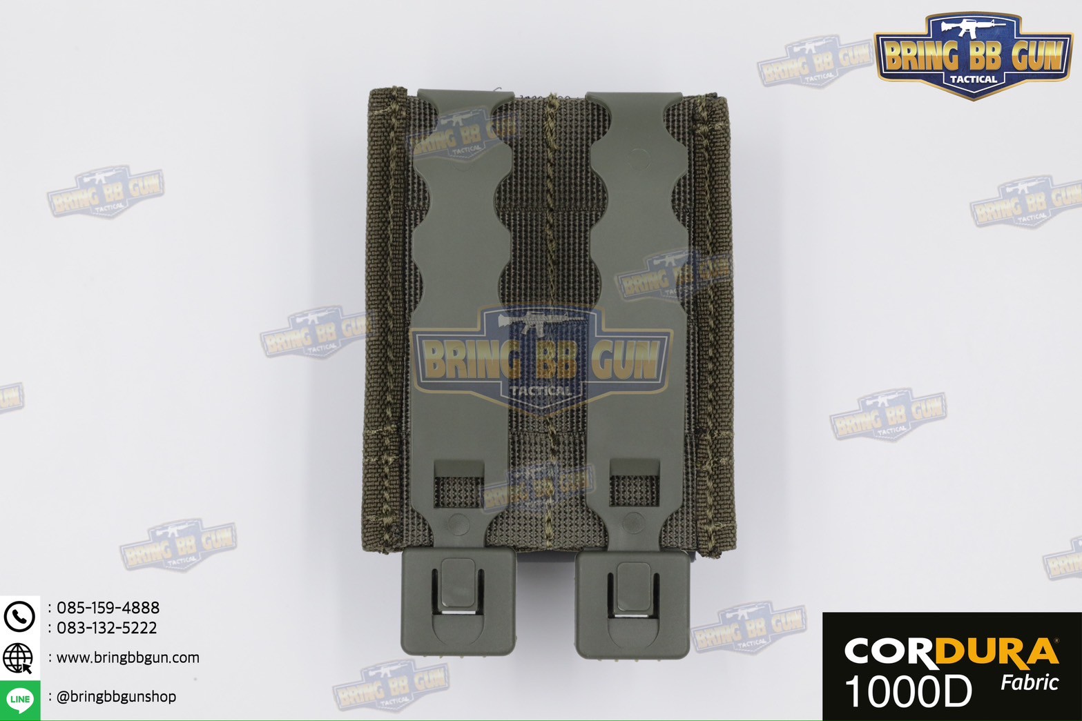 เพ้าแม็กกาซีนปืนยาว ทรง ESS รุ่น 5.56 (ซองแม็กกาซีนแบบเดี่ยว ESS รุ่น 5.56) (FAST 5.56 Single Soft Pouch)