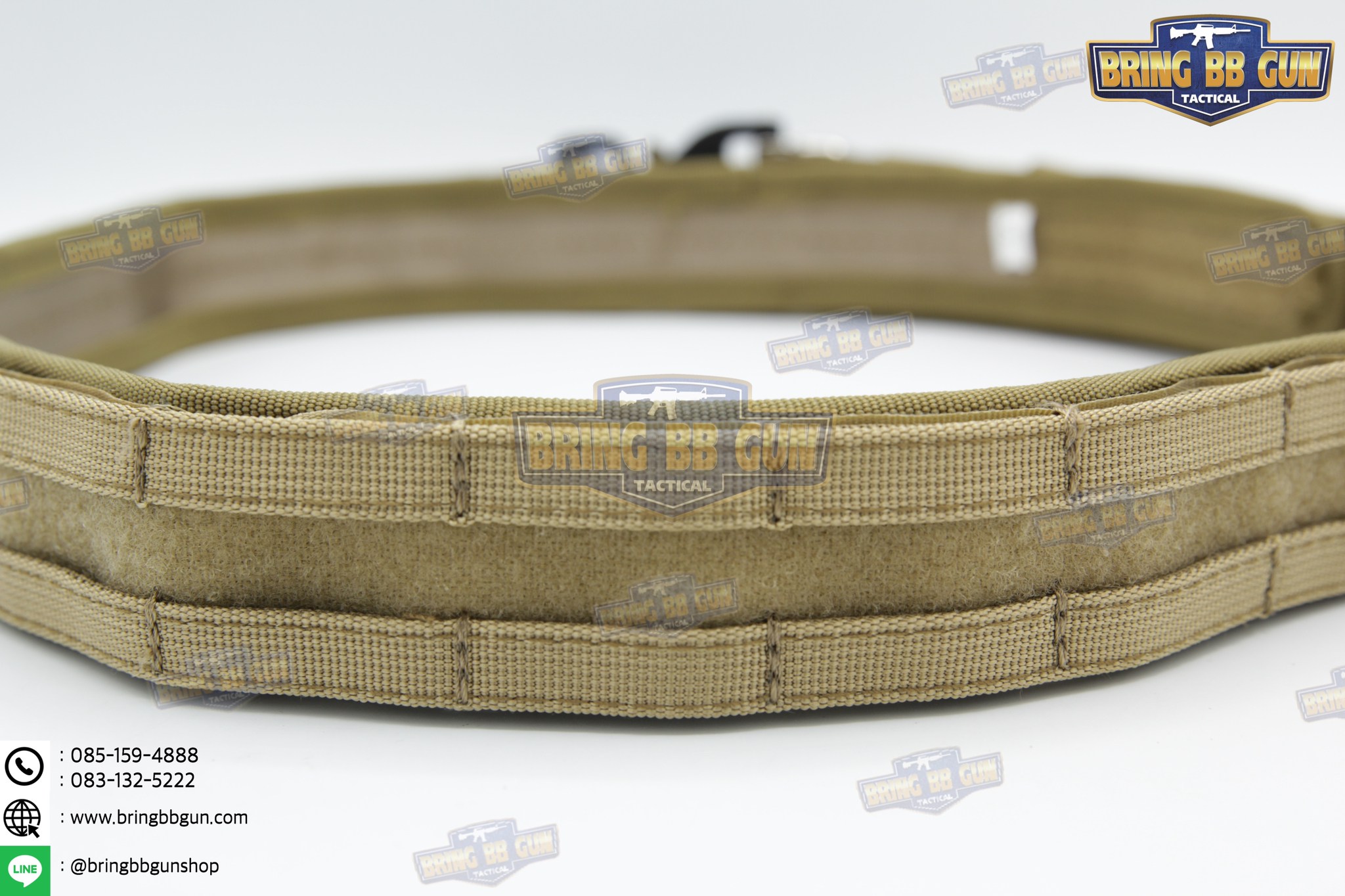 เข็มขัดยุทธวิธี รุ่น หัวคอปร่า ทรงIPSC 2ชั้น Cobra IPSC (B013)