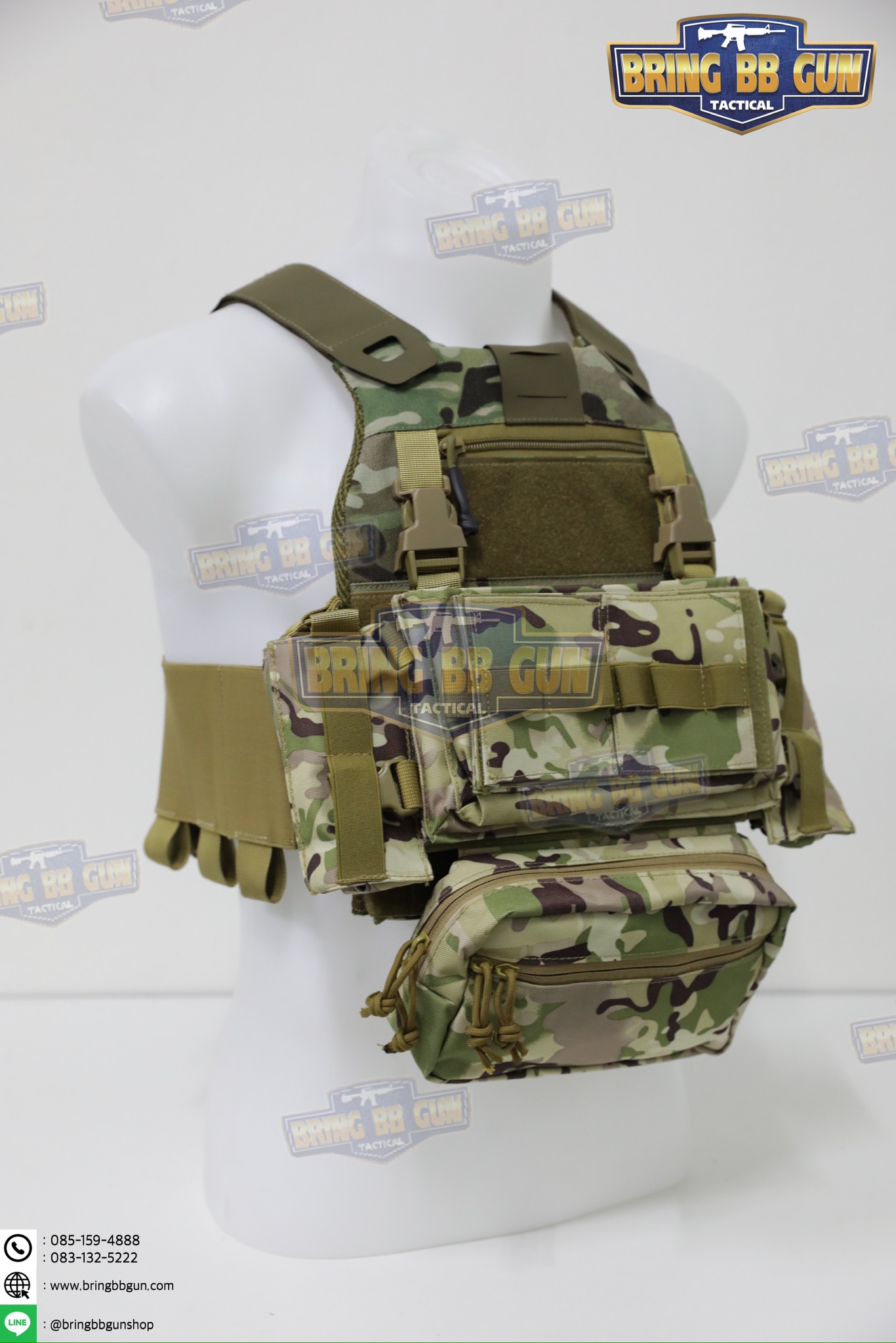 เสื้อเวส FCSK 2.3 (เสื้อเวส FCSK 2.0 + MK3 Chest Rig) (FCSK 2.3 Plate Carrier) (FCSK 2.0 + MK3 Chest Rig)