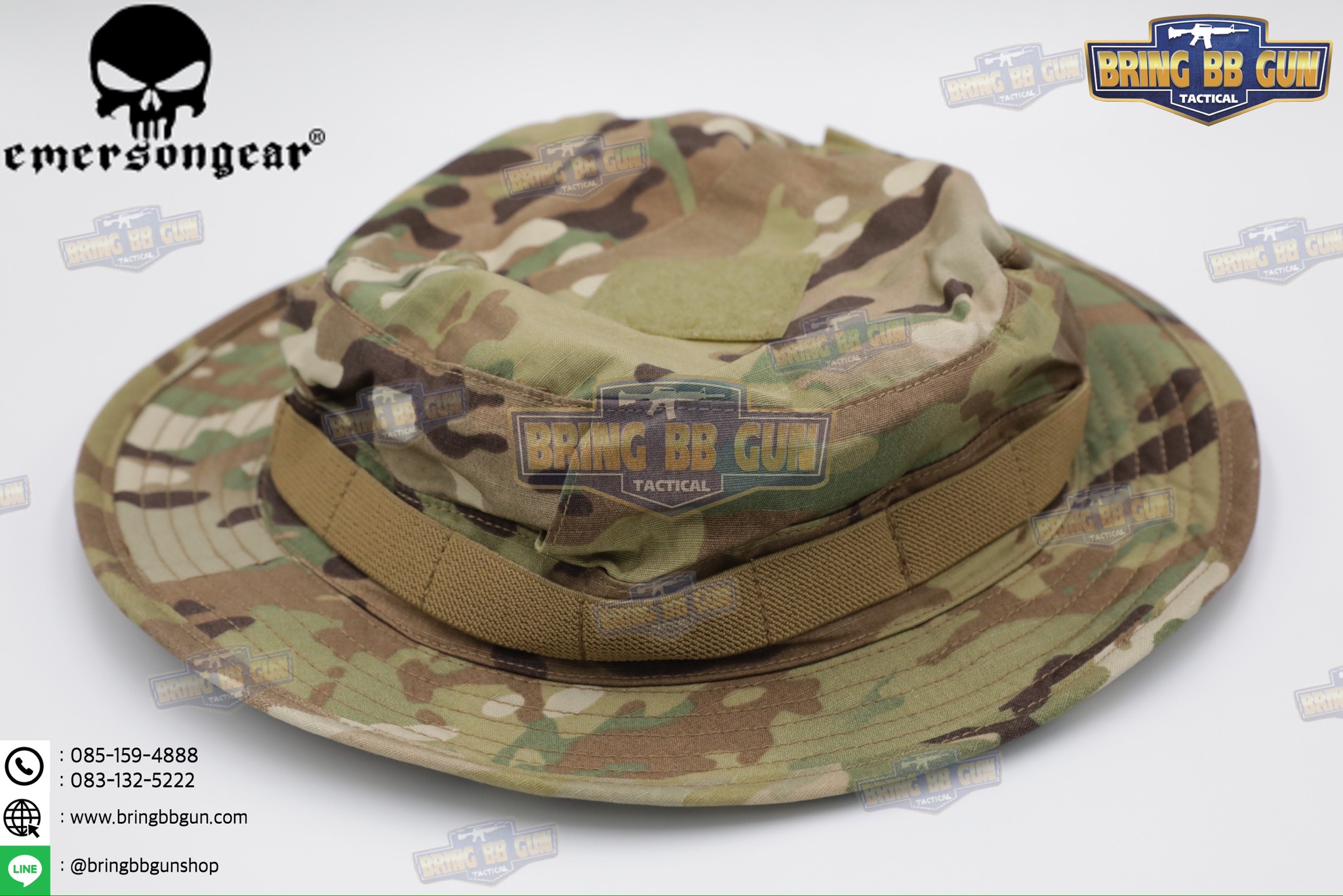 หมวกปีกกลม (ปีกสั้น) ยี่ห้อ Emerson (Tactical Short Brim Boonie Hat) (Boonie Hat)