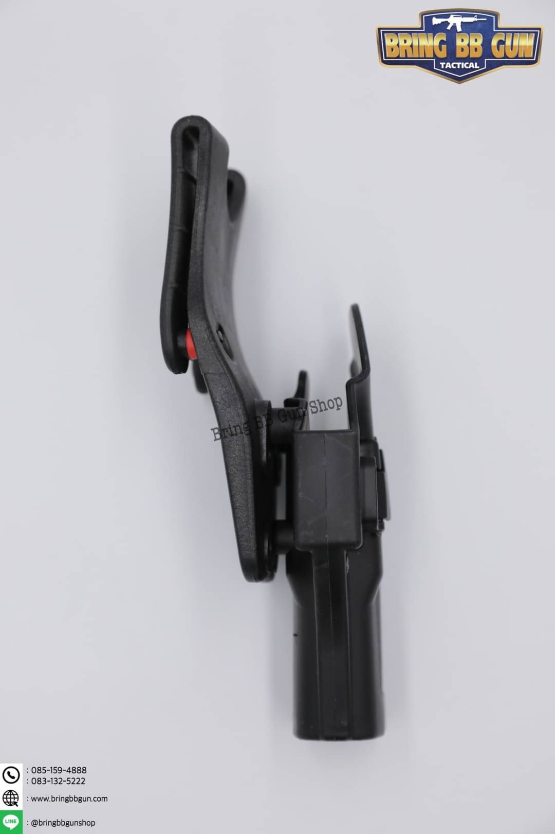 ซองปืนพกนอก + เพลทลดต่ำ ยี่ห้อ Black Hawk