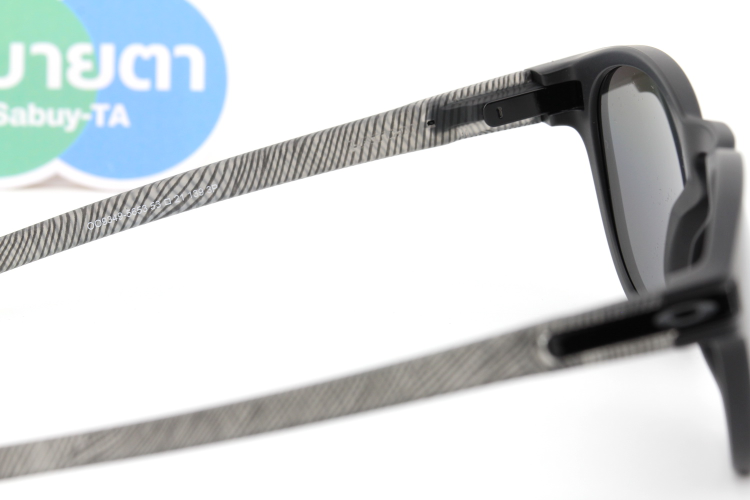 Oakley LATCH (A) Black Fingerprint / Prizm Black Polarized SKU#OO9349-56