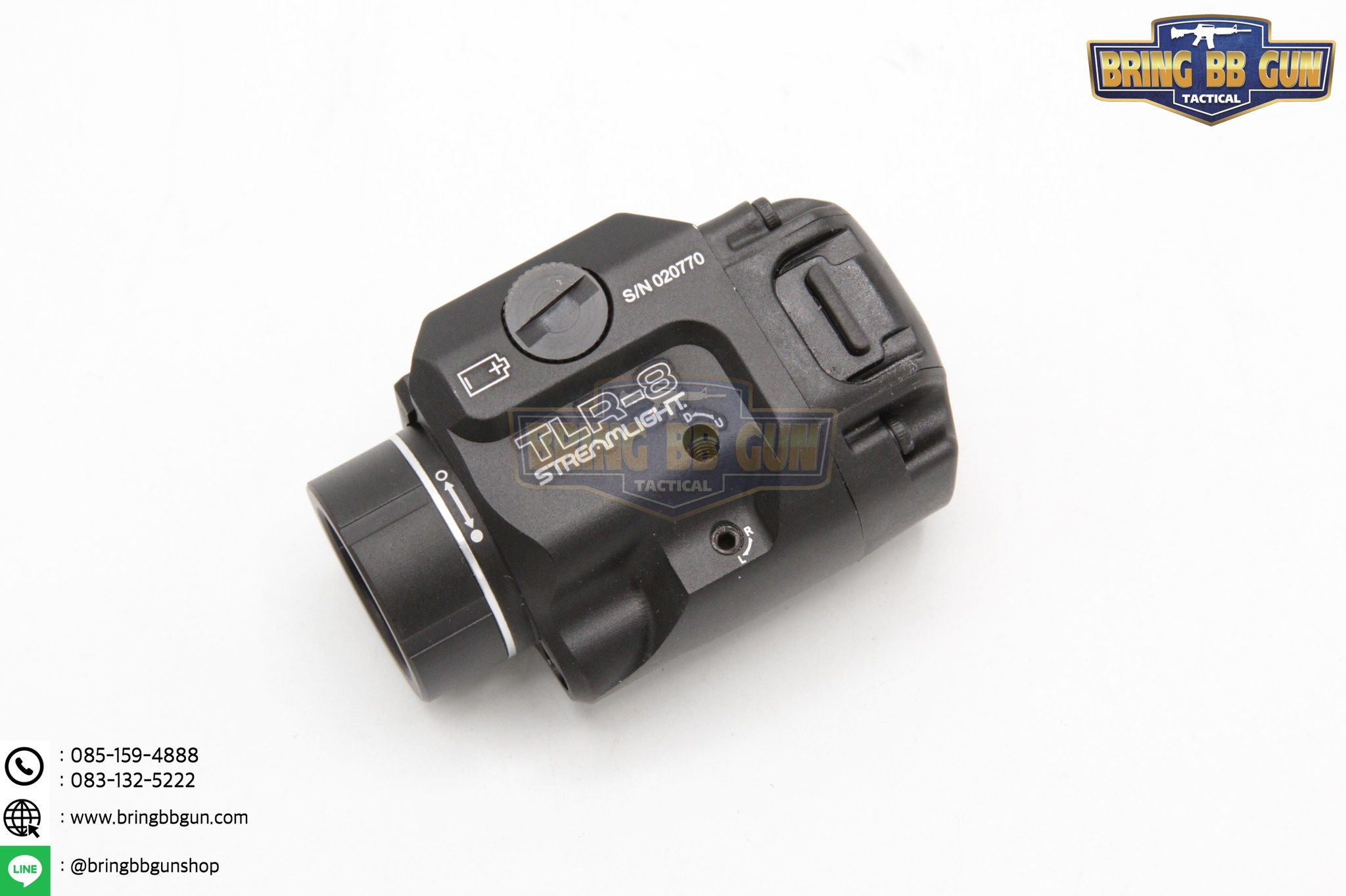 ไฟฉายและเลเซอร์สีแดง ติดปืนสั้น Streamlight รุ่นTLR-8