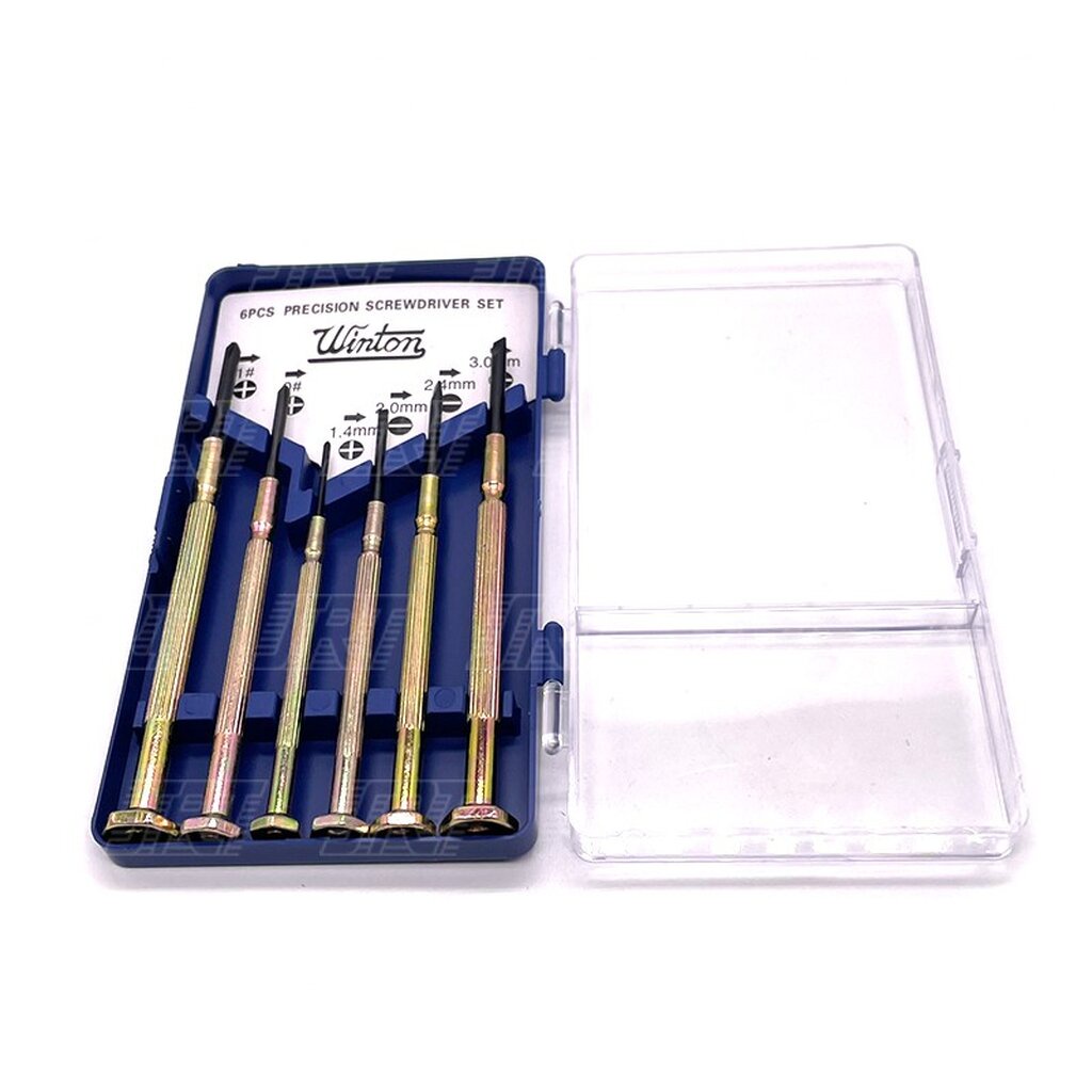 ไขควง ชุด 6 ชิ้น PRECISION SCREWDRIVER SET | Winton 06-01-0020