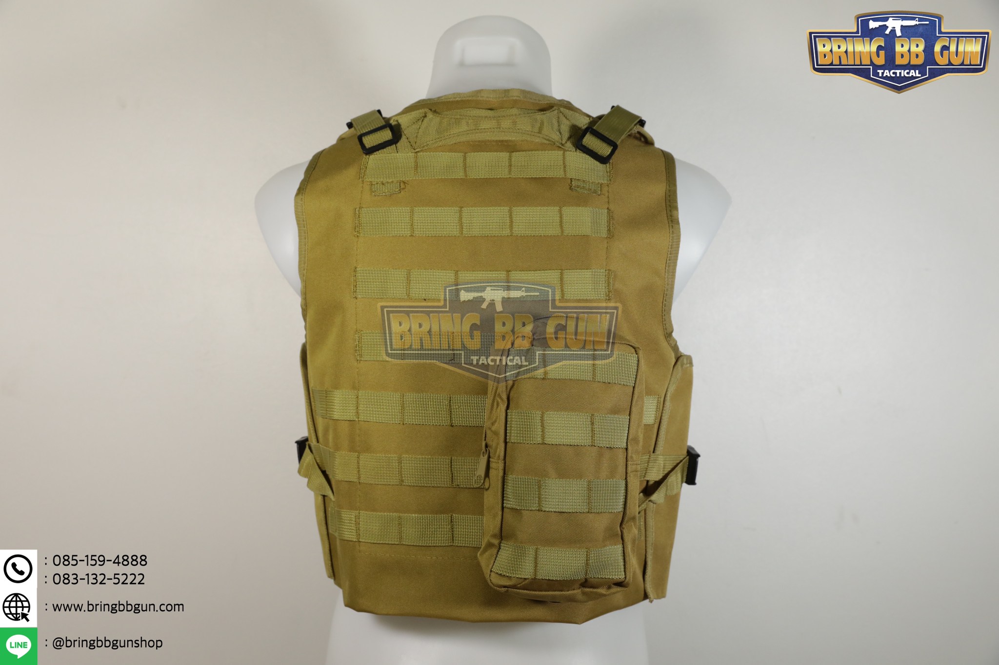 เสื้อเวส รุ่น สลิง (เสื้อเวสสลิง) (เวสสลิง) (เสื้อเกราะ Vest สลิง)