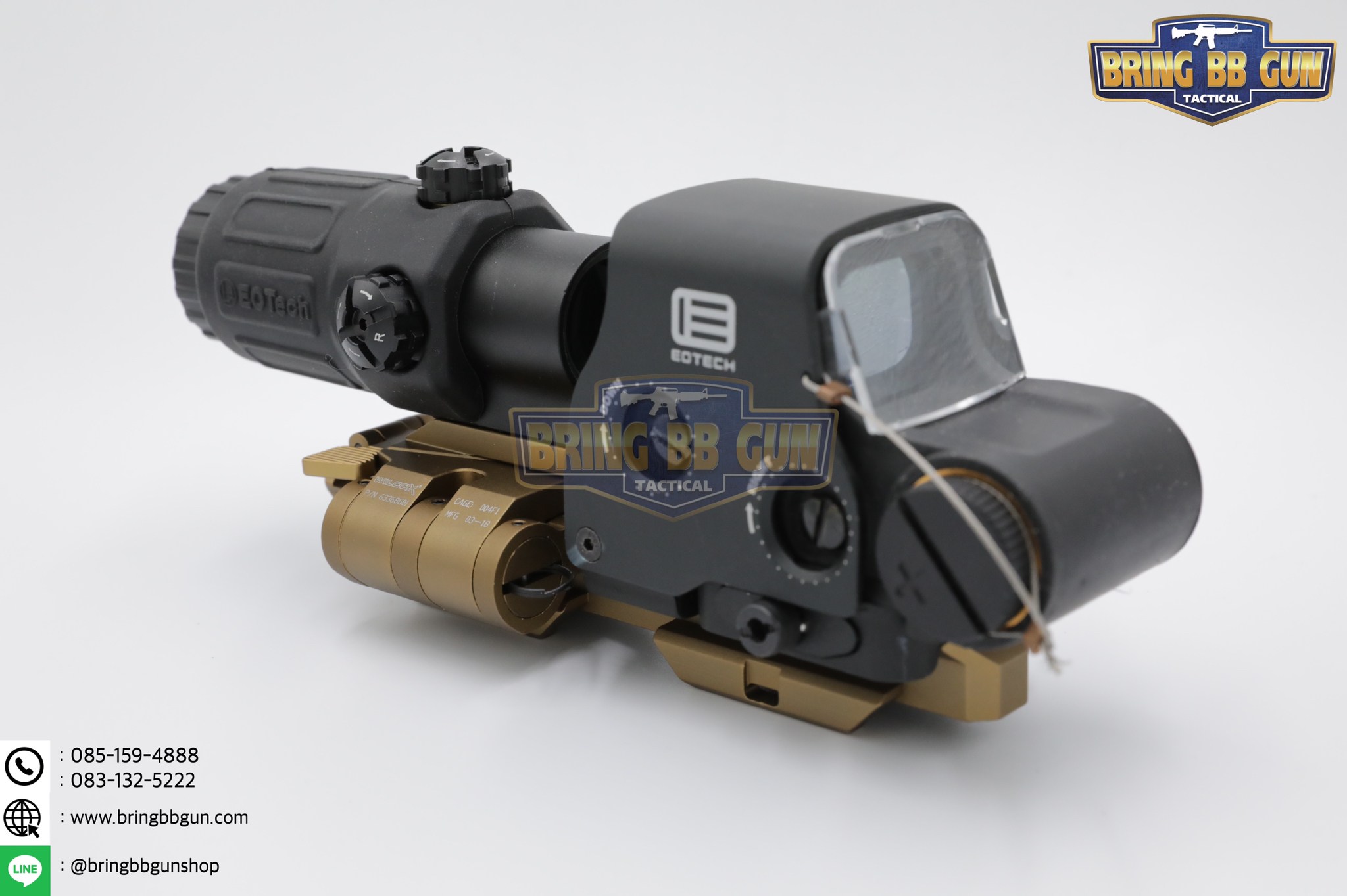 ชุดขายกสูง ดอท+ซูมหลังดอท Wilcox (Side Flip Mount Set for G33) (Wilcox Type Side Flip G33 mount Set)