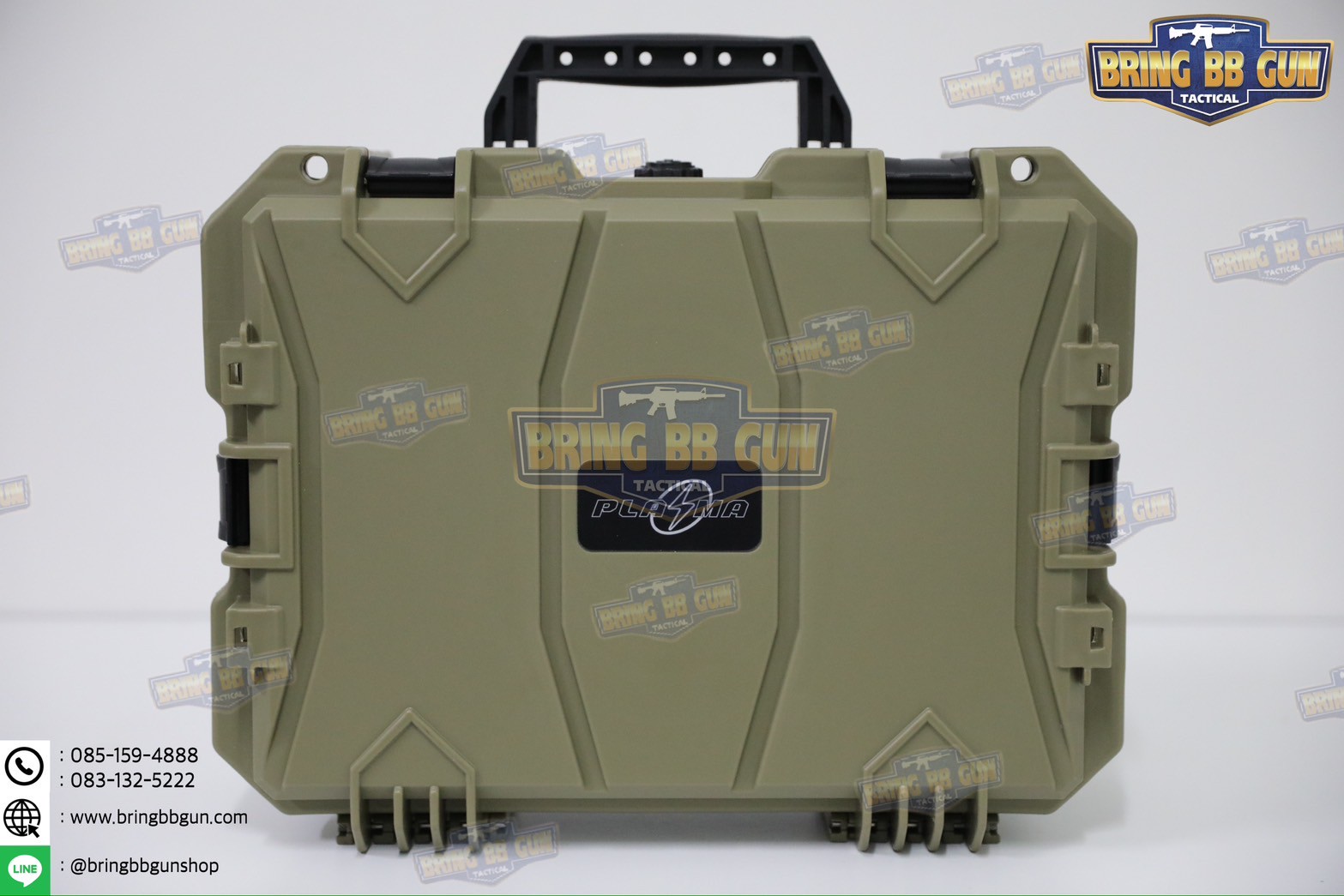 กล่องปืนสั้น Plasma Case รุ่น P03 (SW0818) (เคสกันกระแทรก Plasma) (กล่องกันกระแทก)