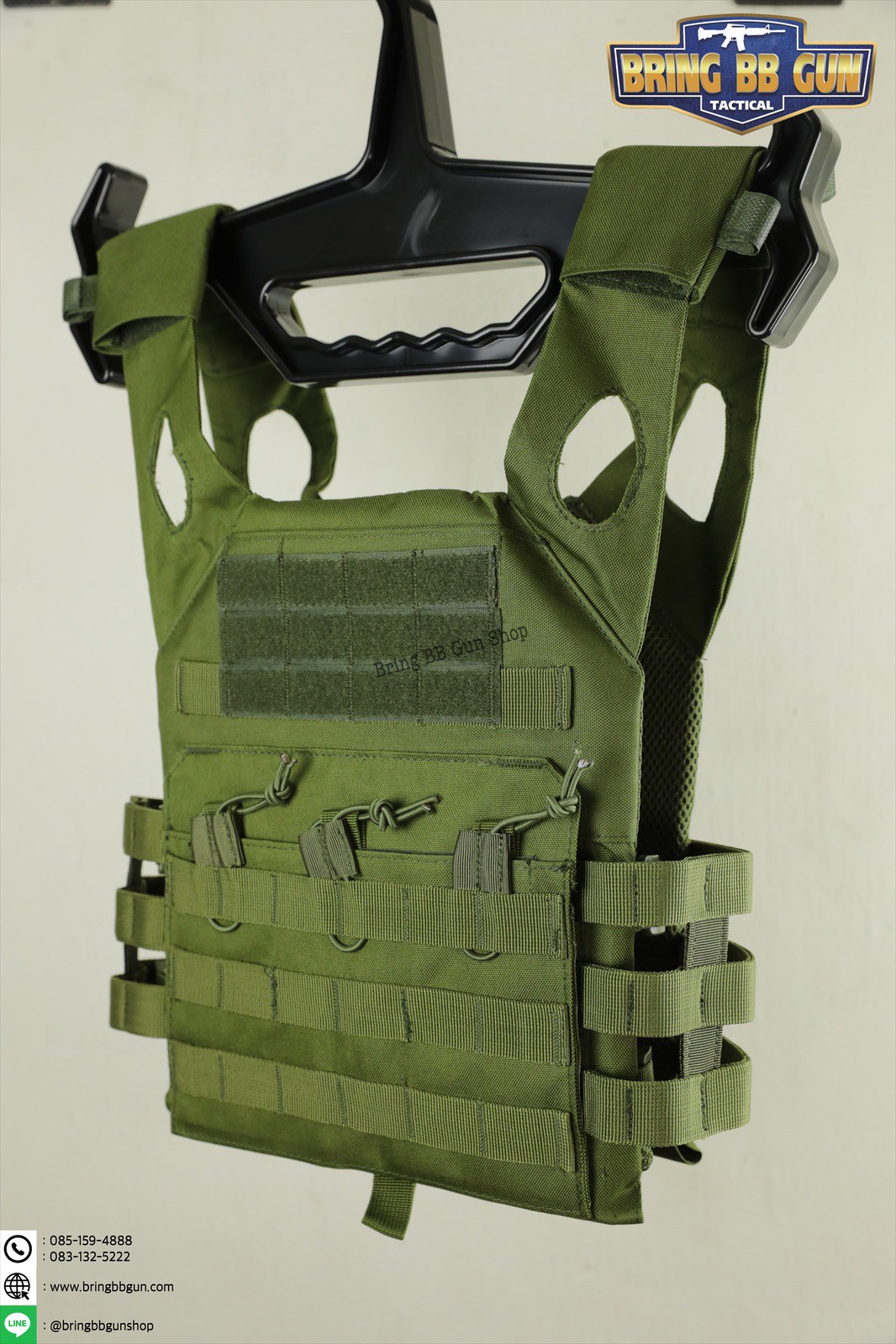 เสื้อเวส รุ่น JPC สายผ้า เนื้อผ้า600D