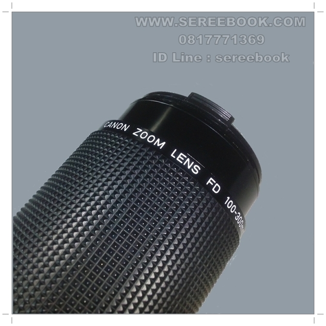 ⚫ CANON ZOOM LENS FD 100 - 300 mm f 5.6 + ⭐ [ :: จัดส่งฟรี :: ] ⭐ ✓