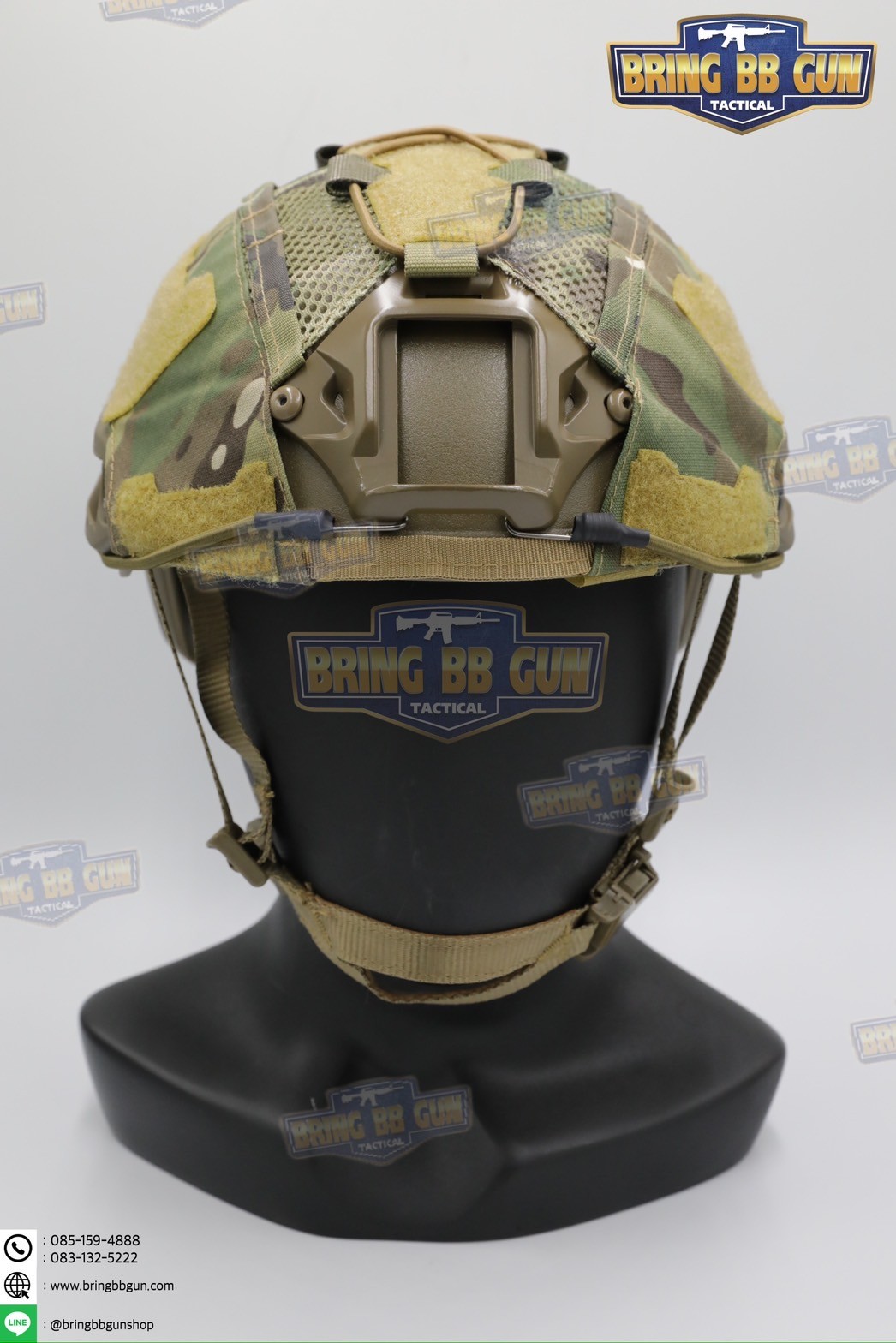 ผ้าคลุมหมวกฟาส ทรง Agilite Gen4 (ผ้าคลุมหมวกฟาส-ตาข่าย) (Mesh Fast Helmet Cover) (Fast Helmet Cover Gen4) (OPS-Core Helmet Cover)