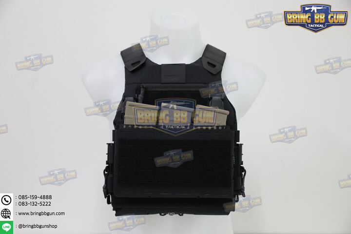 เสื้อเวส FCSK 3.7 (เสื้อเวส FCSK 3.0 + เพ้าแม็กกาซีน MK5 (5.56 แบบ3ช่อง)) (FCSK 3.7 Plate Carrier) (FCSK 3.0 + MK5 Front Flap)