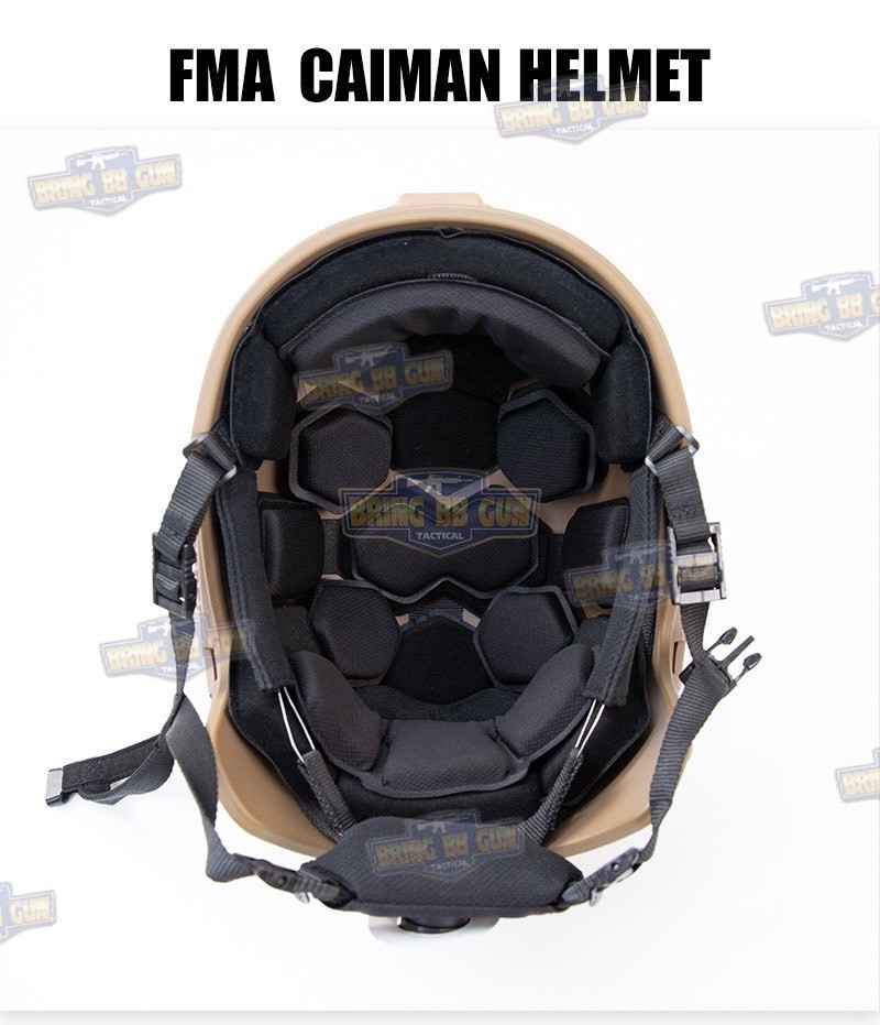 รองในหมวก ยี่ห้อ FMA แบบ Double Layer (เมมโมรี่โฟม) (รองในหมวก Exfil / Fast / SF Super High Cut / Mich ) (ฟองน้ำติดด้านในหมวก)