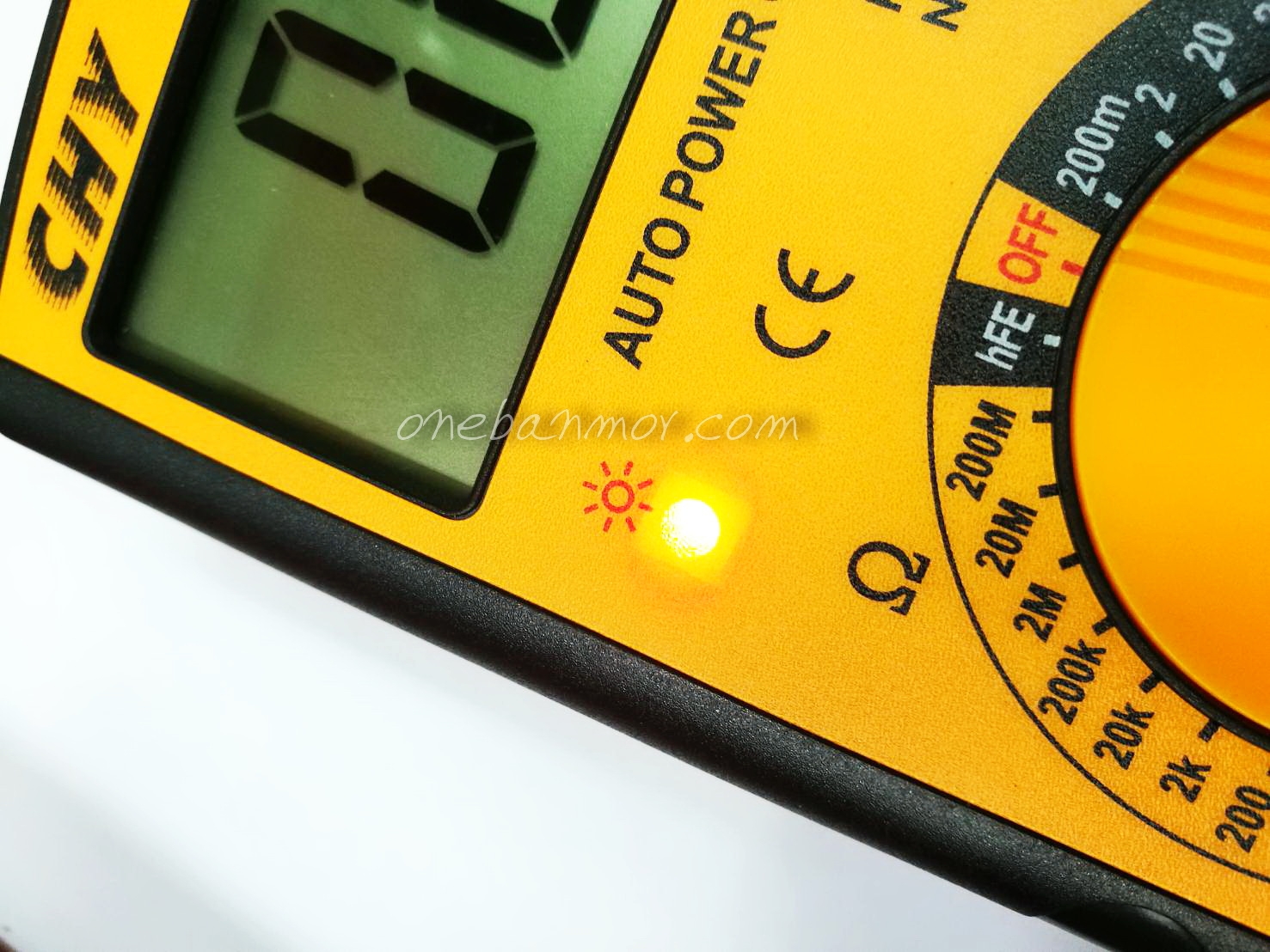 Digital multimeter CHY DT-9205a ครบทุกฟังช์ขั่นพื้นฐาน ราคาประหยัด