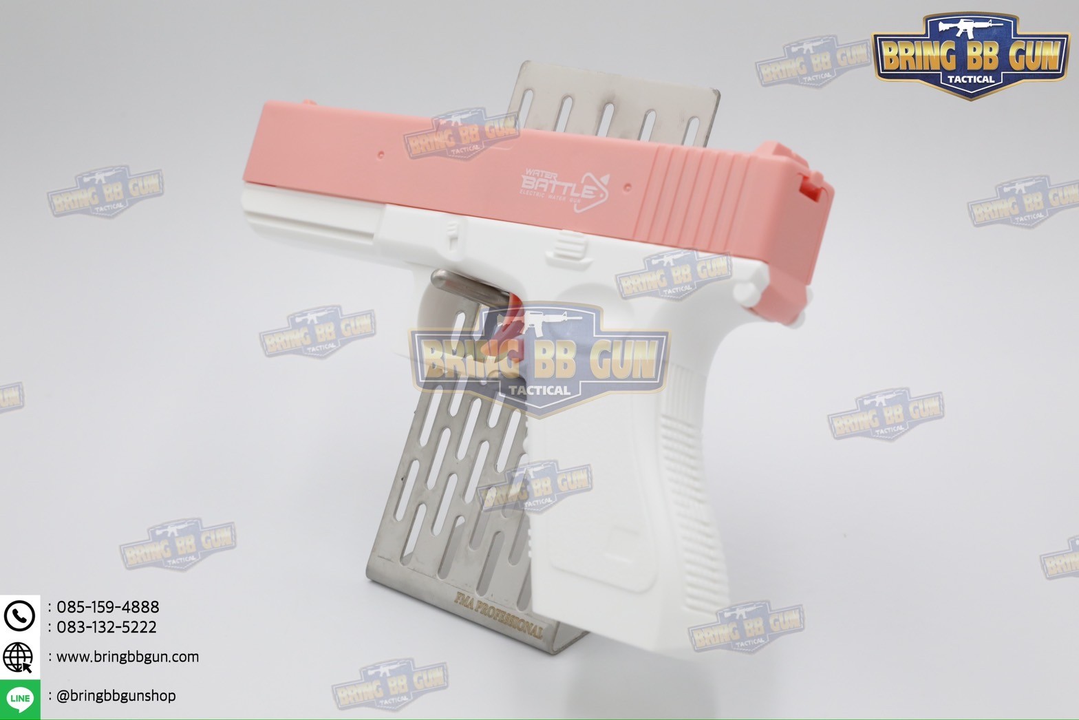 ปืนฉีดน้ำไฟฟ้า รุ่น Glock (ปืนฉีดน้ำของเล่น) (ปืนฉีดน้ำอัตโนมัติ) (ยิงได้ต่อเนื่อง)