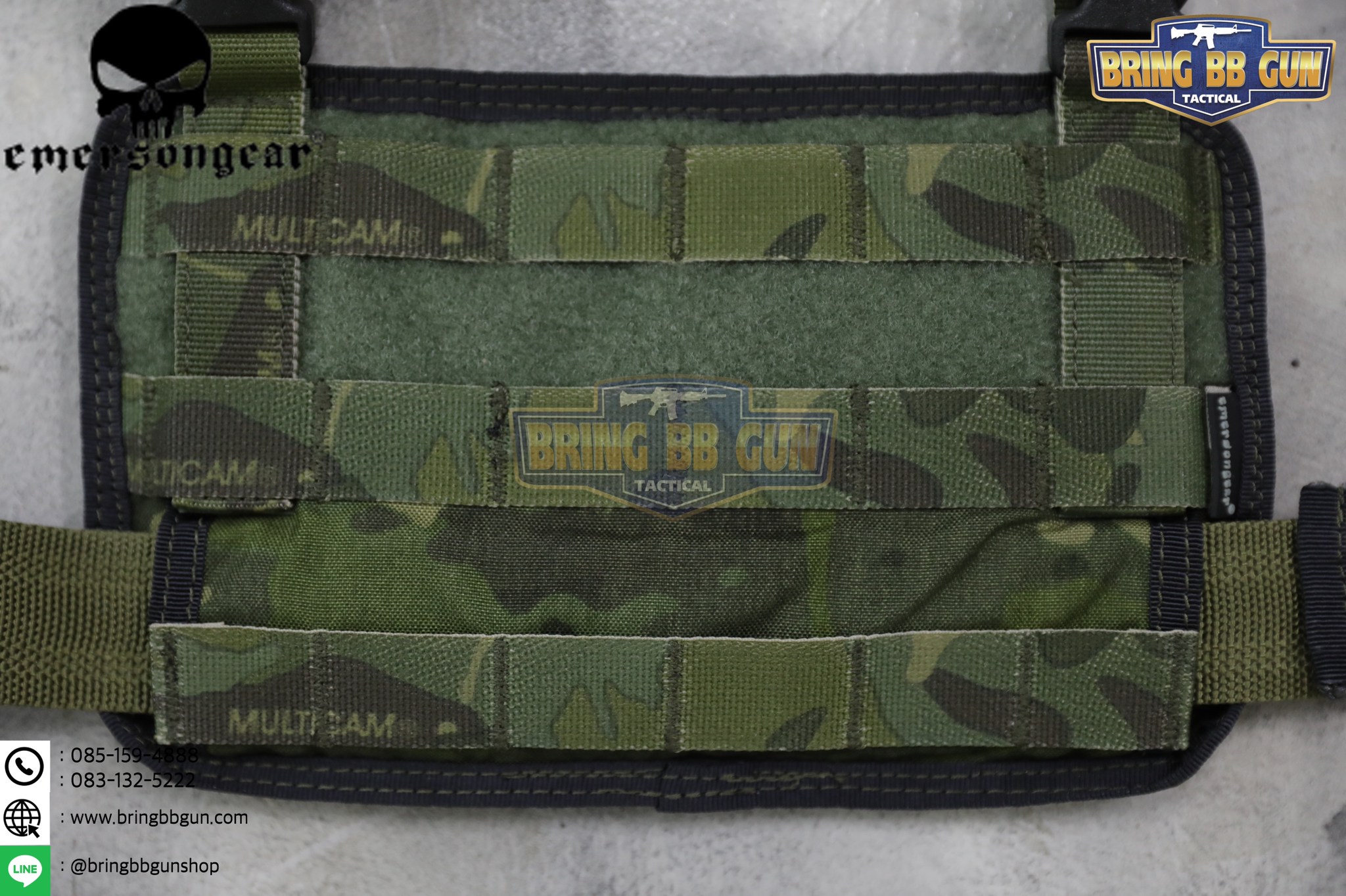 เพลทรัดต้นขาแบบ Molle ยี่ห้อ Emerson (Drop Leg Molle)