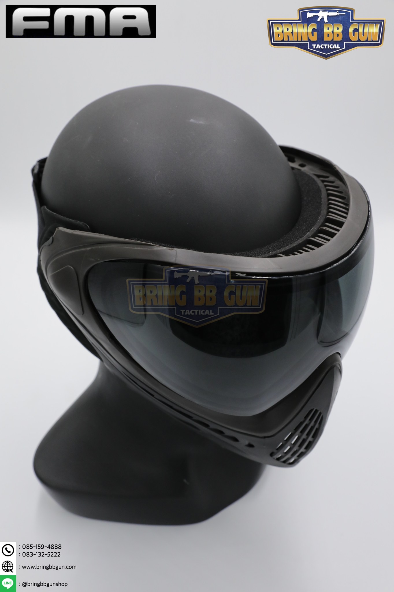 หน้ากาก F1 ยี่ห้อ FMA รุ่น เลนส์2ชั้น