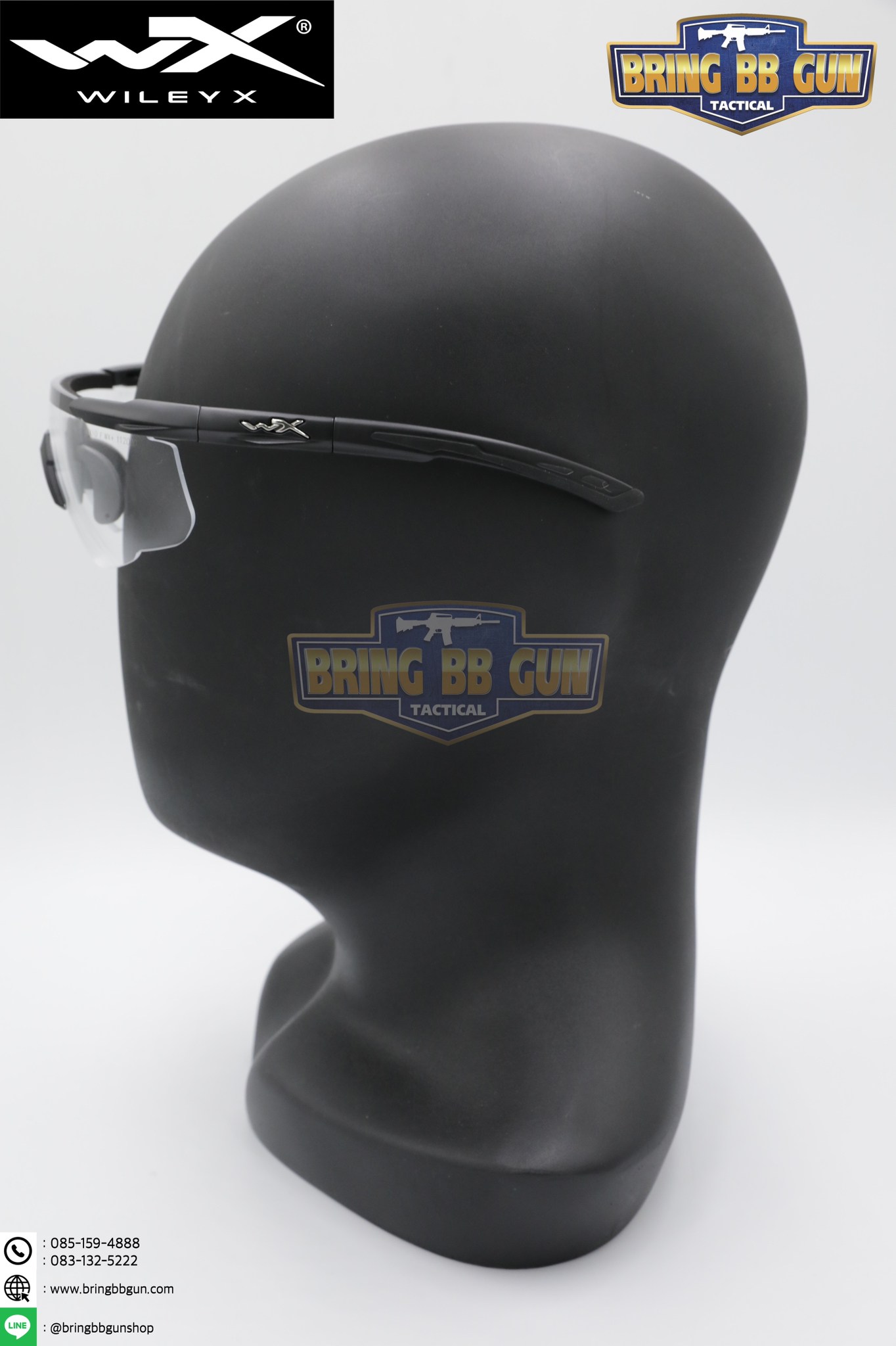 แว่นตากันแดด (แว่นตากันสะเก็ต) ยี่ห้อ WileyX รุ่น Saber Advanced 1Lens (WileyX Saber Advanced)