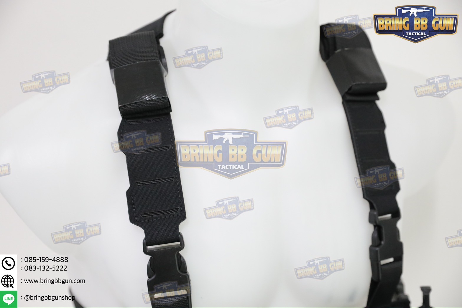สายโยงบ่า (Chest Rig Harness) (สายโยงบ่าแบบแต่ง)