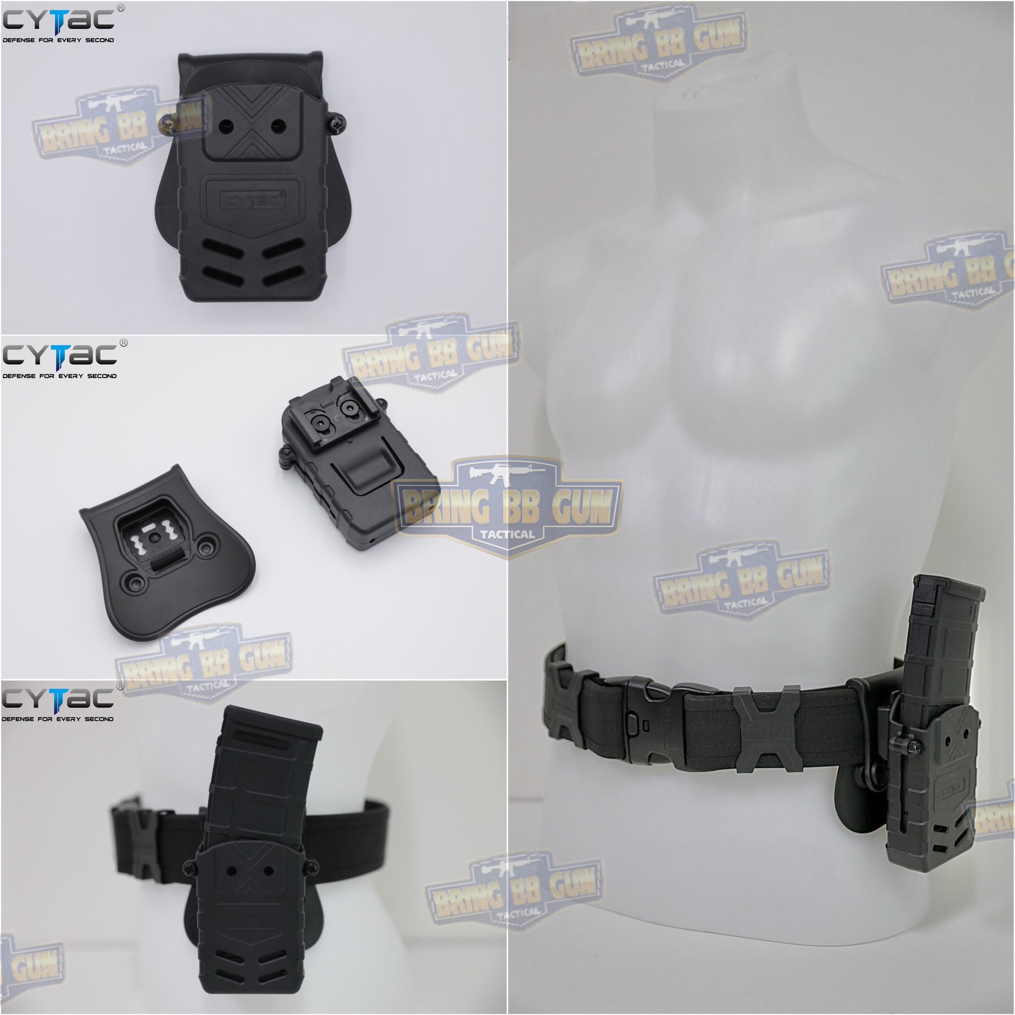 ซองแม็กกาซีนเดี่ยว M4 ยี่ห้อ Cytac (AR15 Magazine Pouch)
