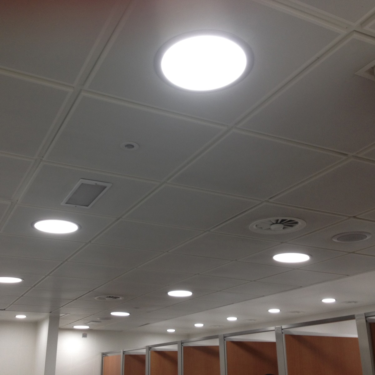 โคมฝังกลม FSL-PN-12-24W (circle) แสงขาวและวอร์มไวท์