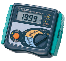 KYORITSU 4118A ควบคุมการทำงานด้วยไมโครโปรเซสเซอร์ ทำให้มีความถูกต้องแม่นยำสูง