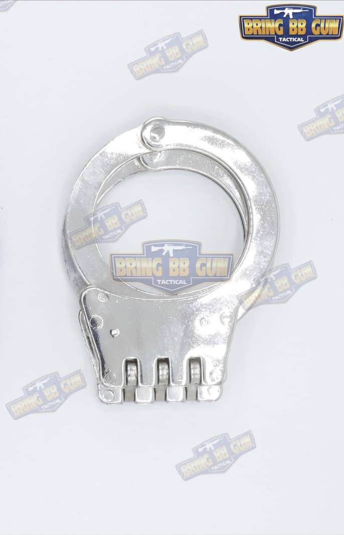 กุญแจมือ รุ่นบานพับ ดอกกลม