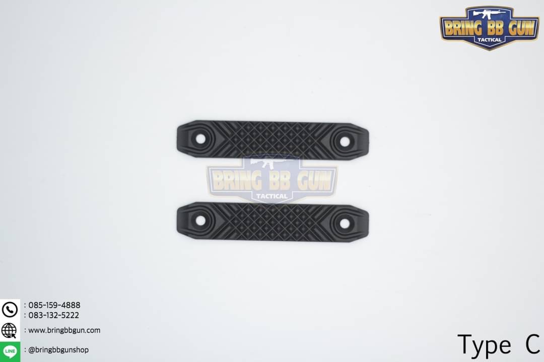 M-Lok Cover แบบพลาสติก (ใช้ได้กับชุดหน้าระบบราง M-Lok เท่านั้น)