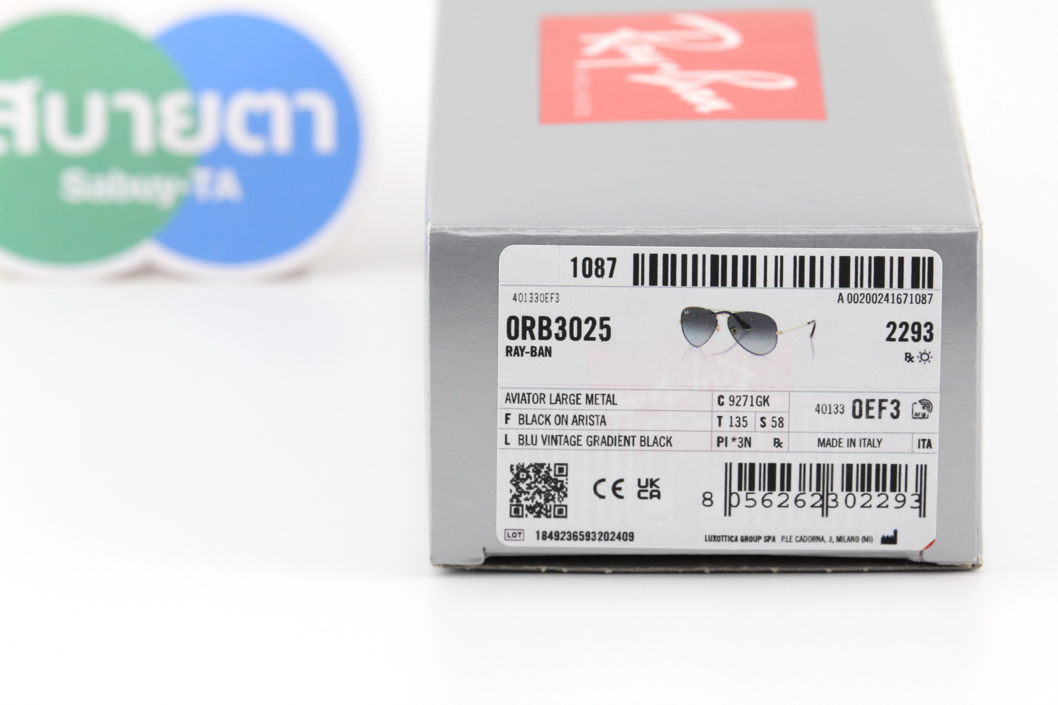 RayBan Aviator Large Metal RB3025 9271GK