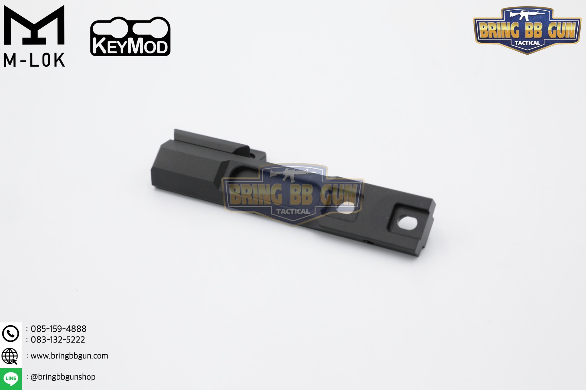 ขาจับไฟฉาย Thorntail แบบจับราง M-Lok,Keymod (ขาจับไฟฉายเอียง 45 องศา)