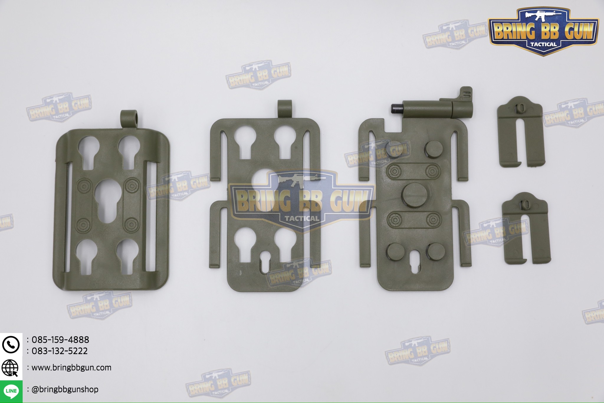 Adapter Molle ปลดไว (ตัวปลดไวสำหรับ Molle) Orpaz Modular System OMS Inserts & Receivers OMS MOLLE Inserts & Receiver Attachment Belt Loop Hunting Vest Magazine Pouch Connection Quick