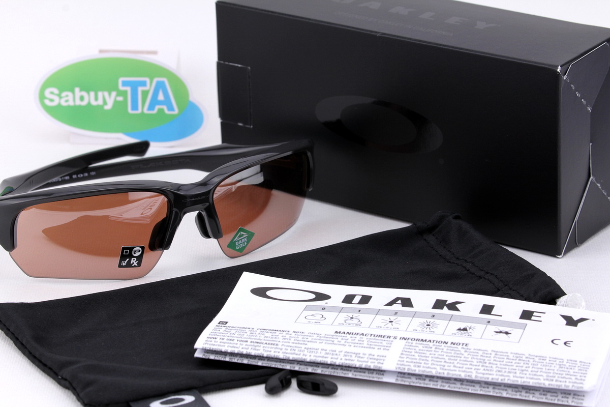 Oakley FLAK BETA Carbon/Prizm Dark Golf SKU#OO9372-11 (ASIA FIT)
