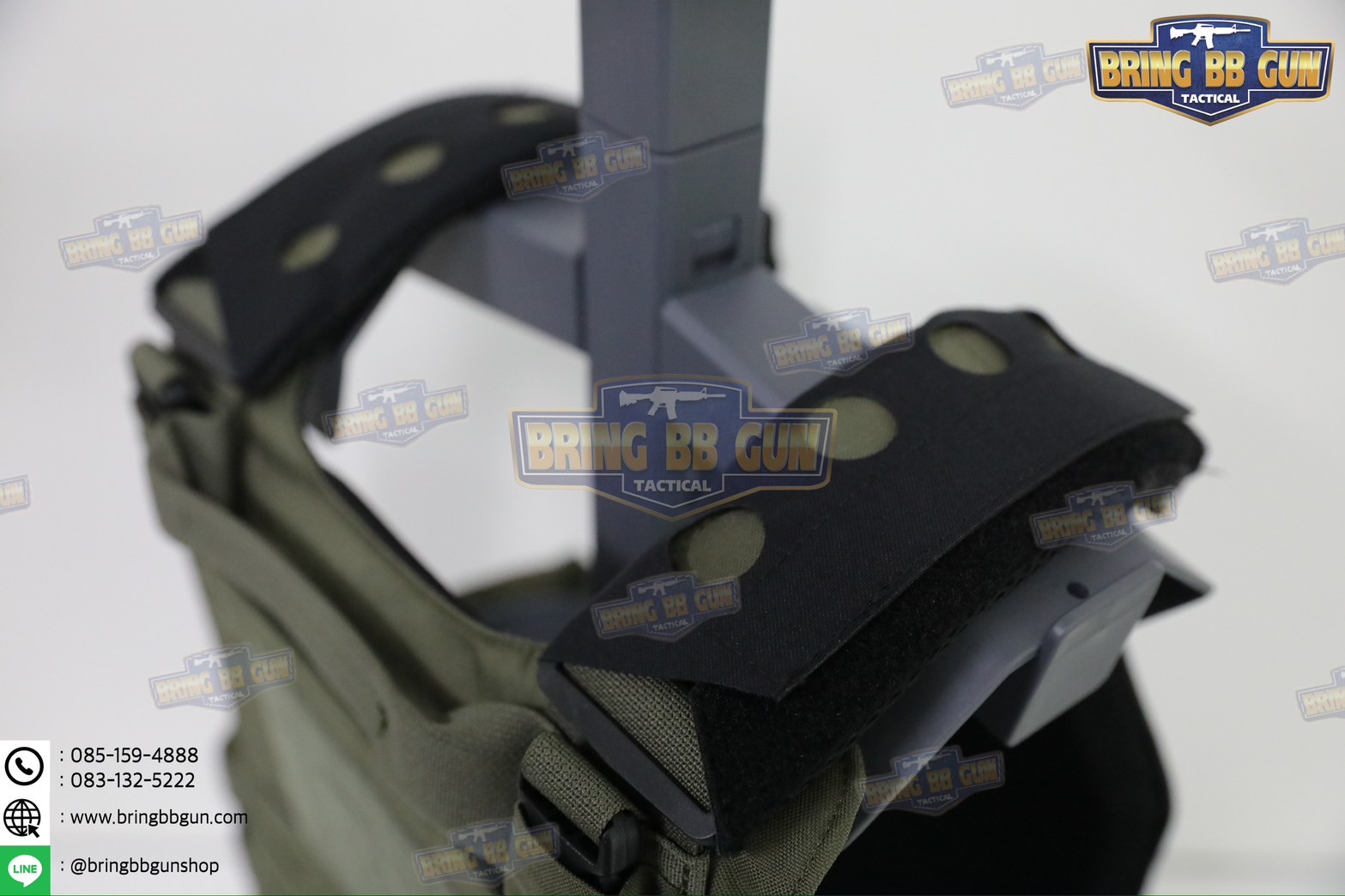 รองบ่าติดเสื้อเวส ทรง Ferro (แผ่นฟองน้ำรองบ่า) (แผ่นรองไหล่) (Shoulder Pads)