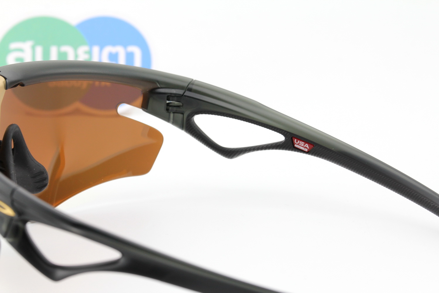 Oakley Sphaera Slash Matte Olive Ink / Prizm 24K Polarized SKU#OO9499-05