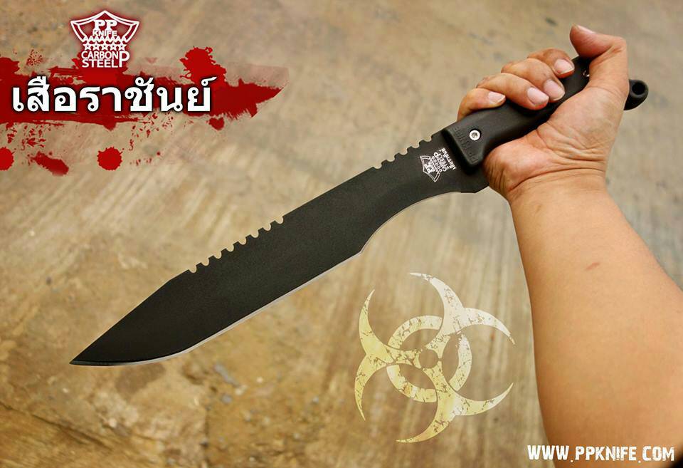 เสือราชันย์ งานHandmade by PPKNIFE