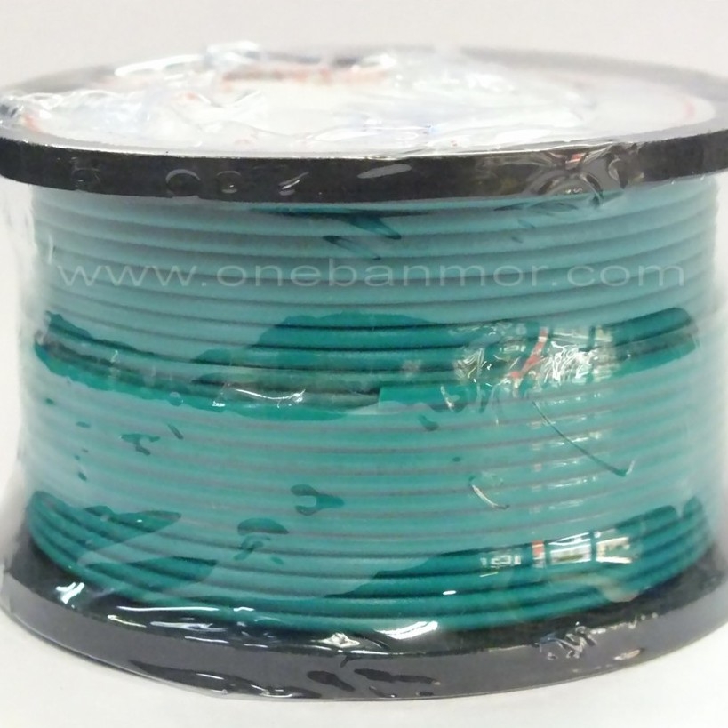 สายไฟคุณภาพดี ขนาด AWG 24 100ฟุต สีเขียว