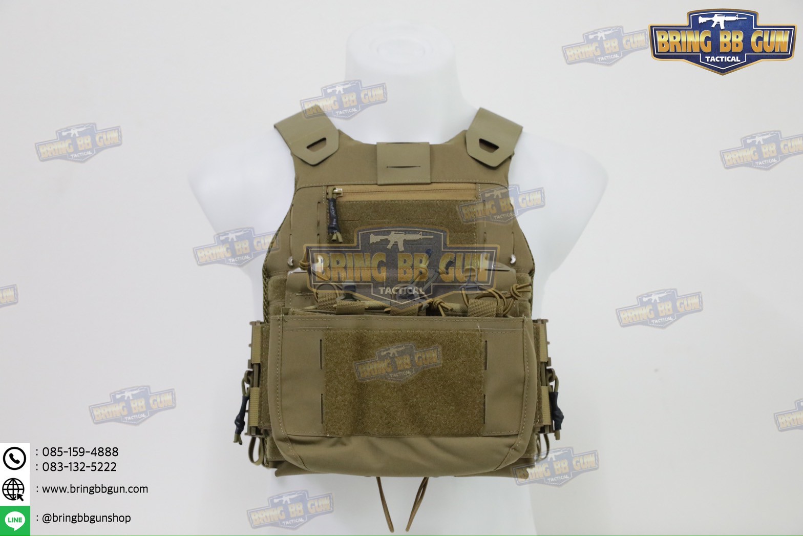 เสื้อเวส FCSK 3.5 (เสื้อเวส FCSK 3.0 + เพ้าแม็กกาซีน DOPE (5.56 แบบ3ช่อง)) (FCSK 3.5 Plate Carrier) (FCSK 3.0 + DOPE (5.56 แบบ3ช่อง))