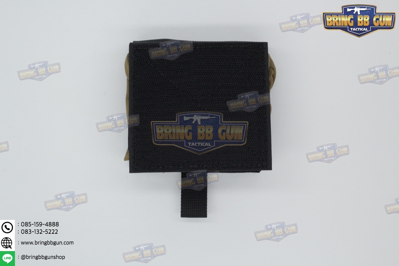 ถุงทิ้งแม็กกาซีน แบบพับได้ (ถุงเก็บอุปกรณ์) (Tactical Storage Bag) (Folding Magazine Recycling Bags) (Drop Pouch) (Dump Pouch)