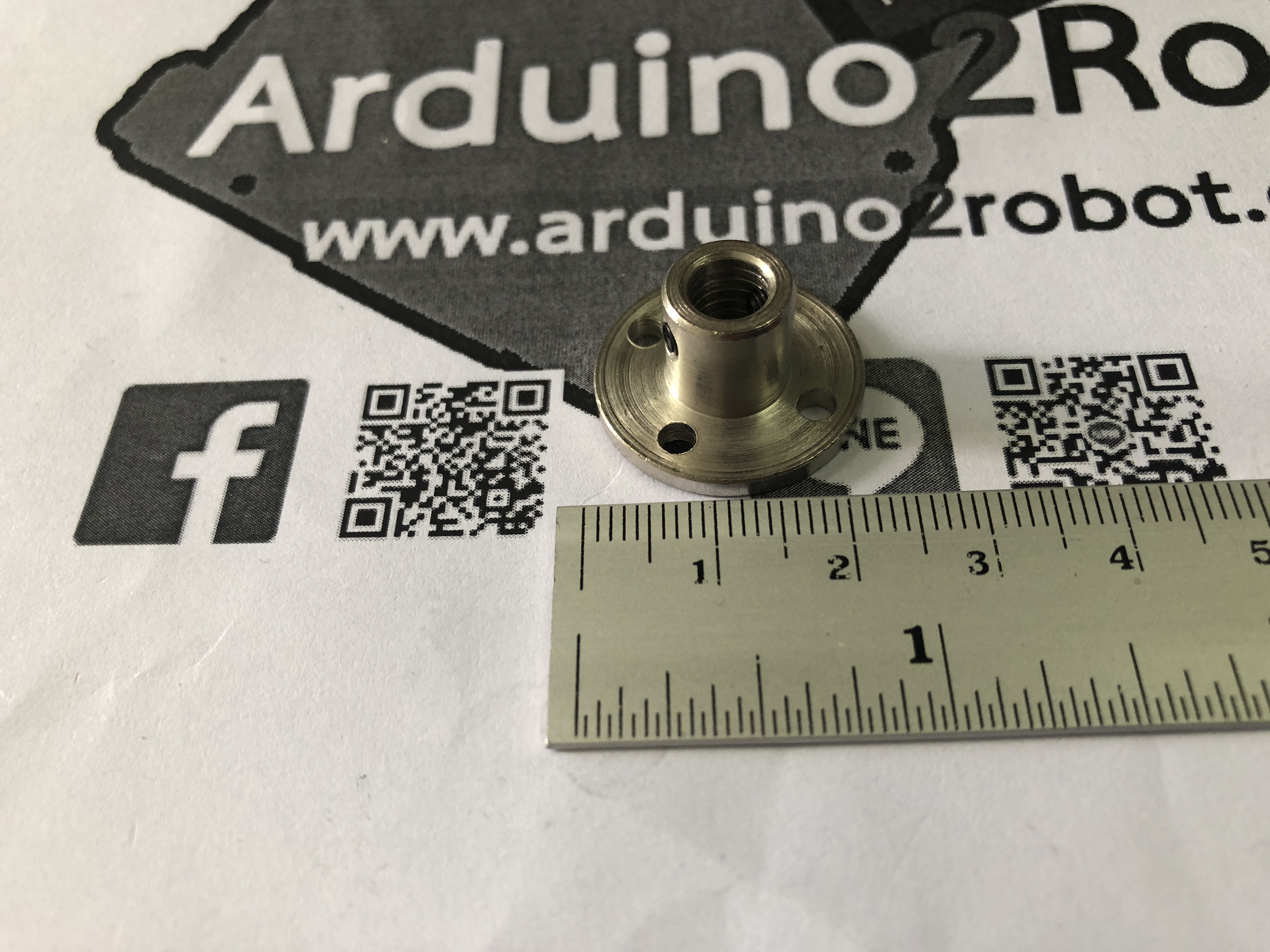 Flange Coupling หน้าแปลน สำหรับแกน 6 mm