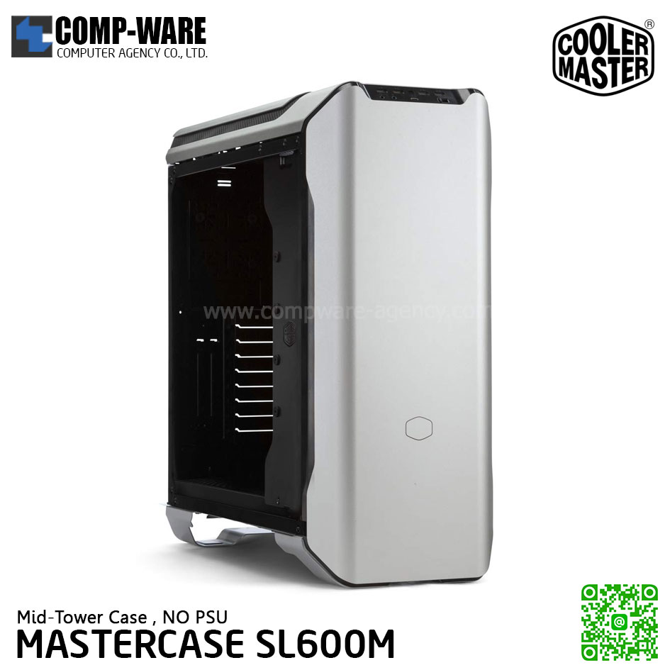 CoolerMaster MasterCase SL600M Mid-tower chassis , No Power Supply - MCM-SL600M-SGNN-S00