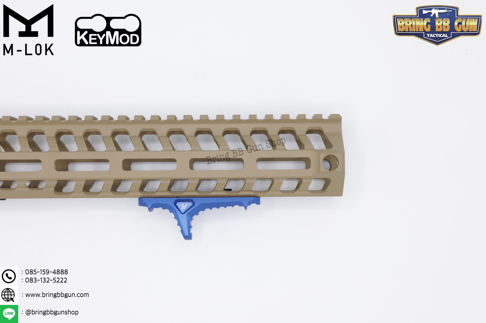 กริ๊ปมือหน้า ยี่ห้อ Strike Industries (ใช้ได้กับชุดหน้าระบบราง M-Lock และ Keymod)