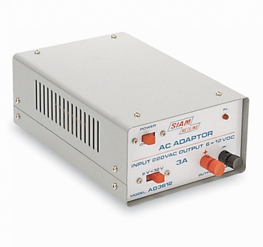 อะแดปเตอร์(ADAPTOR) SIAMNEONLINE AD-6123 3A/6-12Vธรรมดา