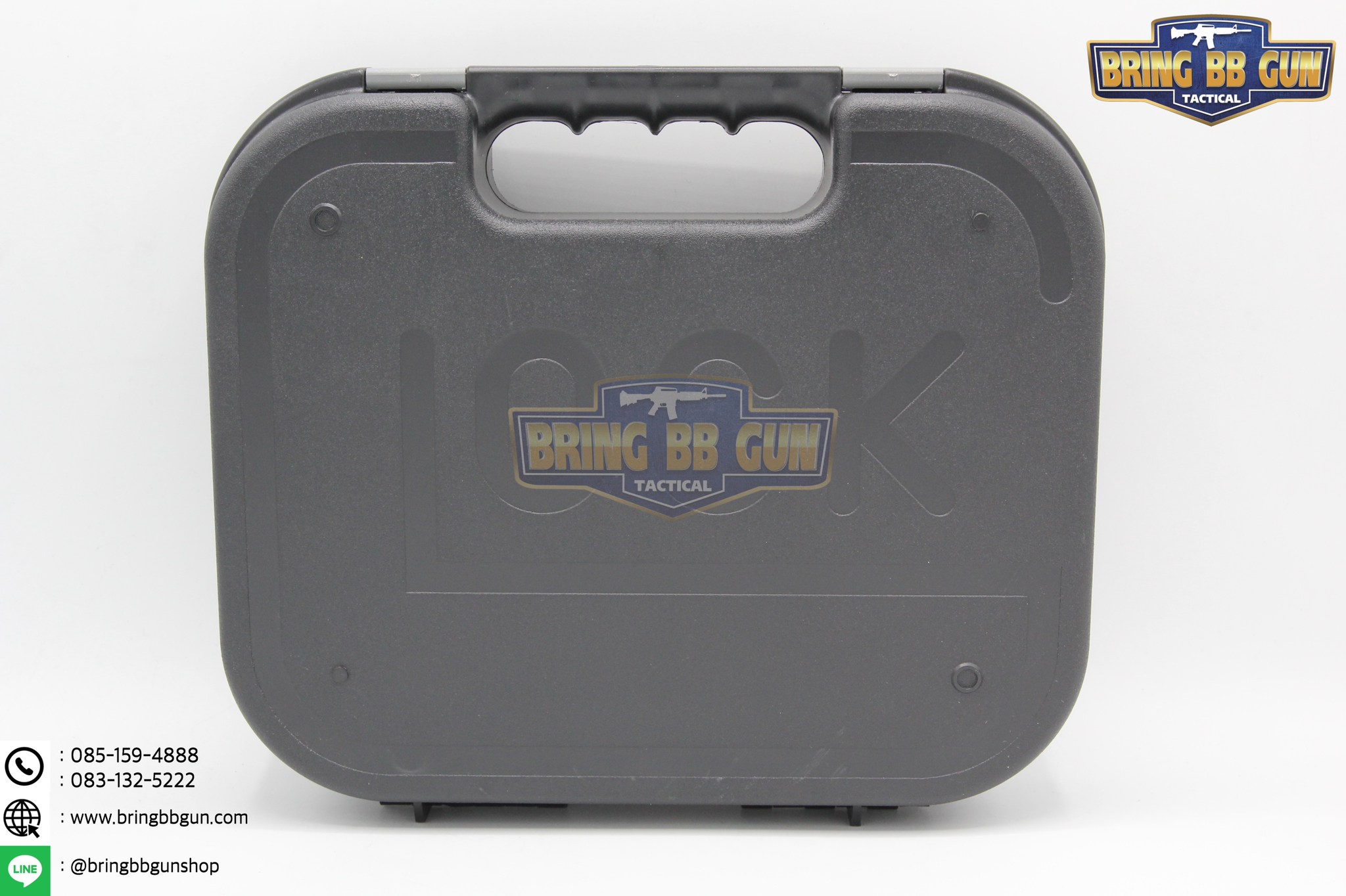 กล่องปืนสั้น Glock (กล่องปืนสั้น B11) (เคสกันกระแทรก) (Lockable Pistol Case)