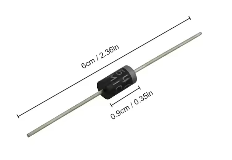 Rectifier Diode 1N5817 (ชุดละ 10 ชิ้น)