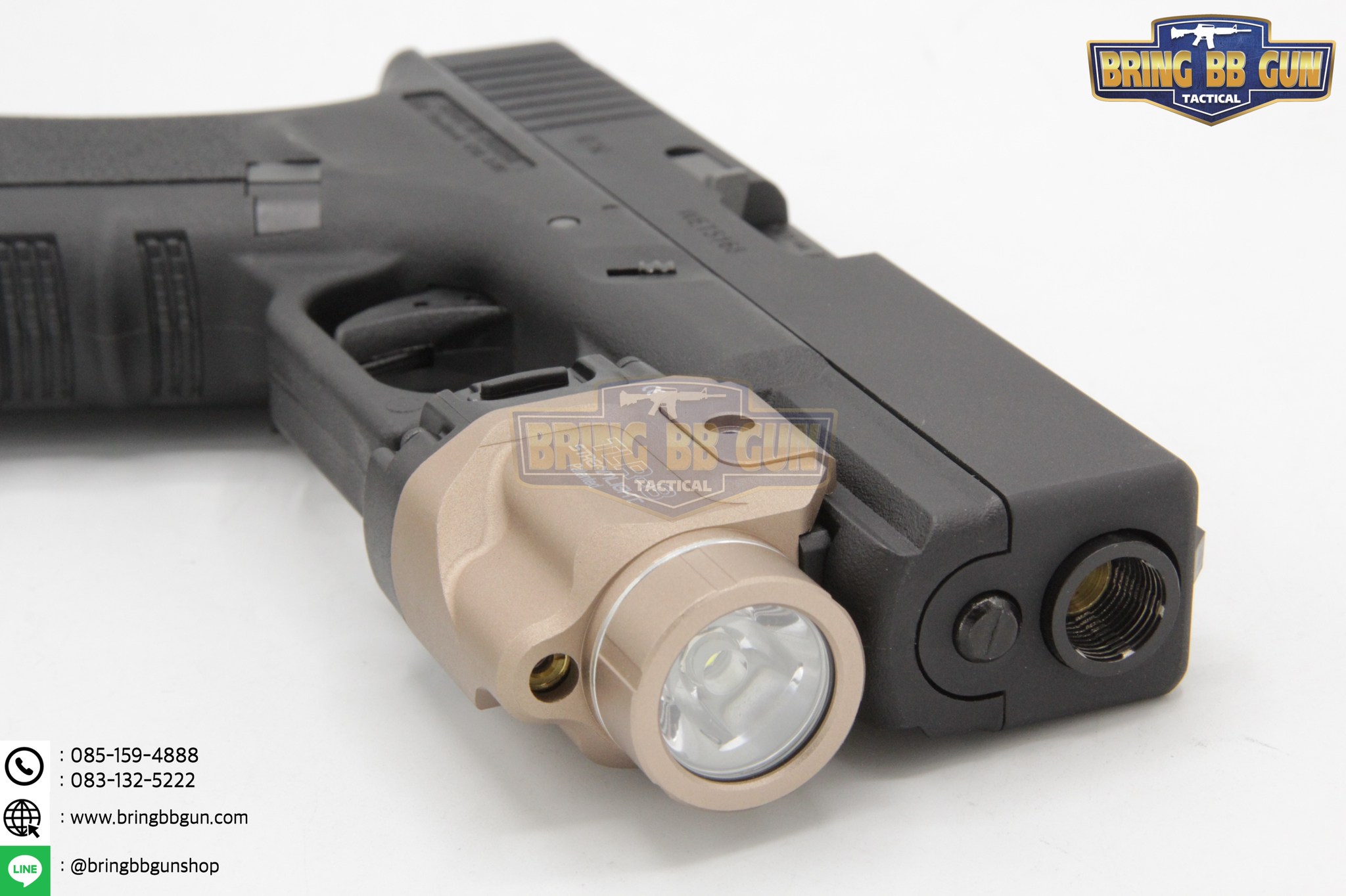 ไฟฉายและเลเซอร์สีแดง ติดปืนสั้น Streamlight รุ่นTLR-8