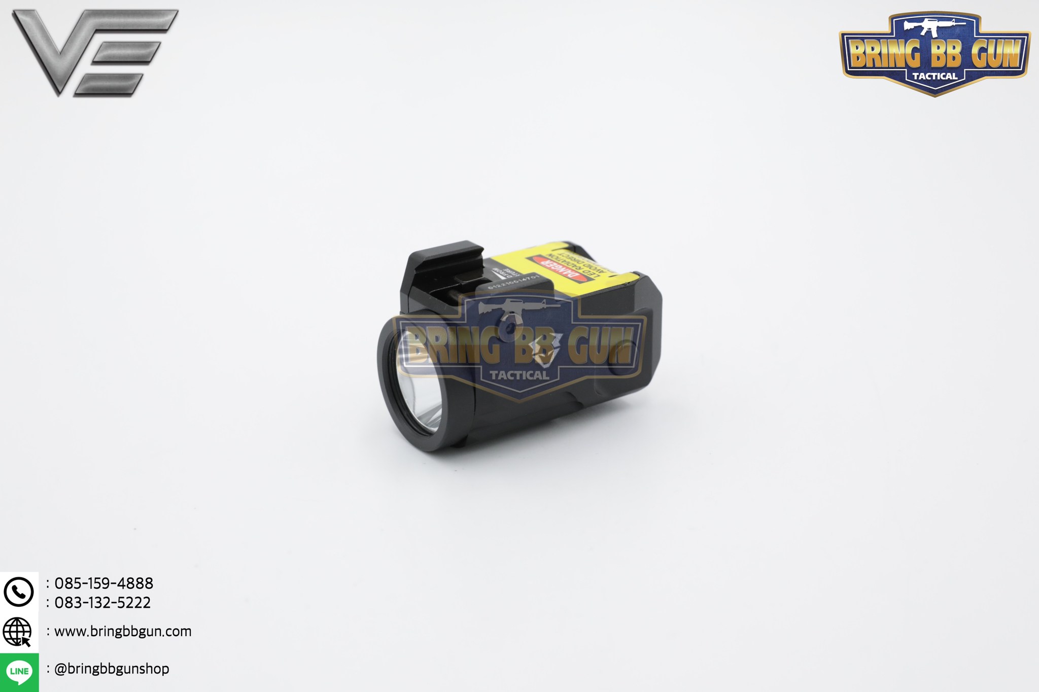 ไฟฉายติดปืน (Sub-Compact) ยี่ห้อ Vector Optics รุ่น Vaide Scrapper (Vaide Scrapper Sub-Compact Pistol Flashlight)