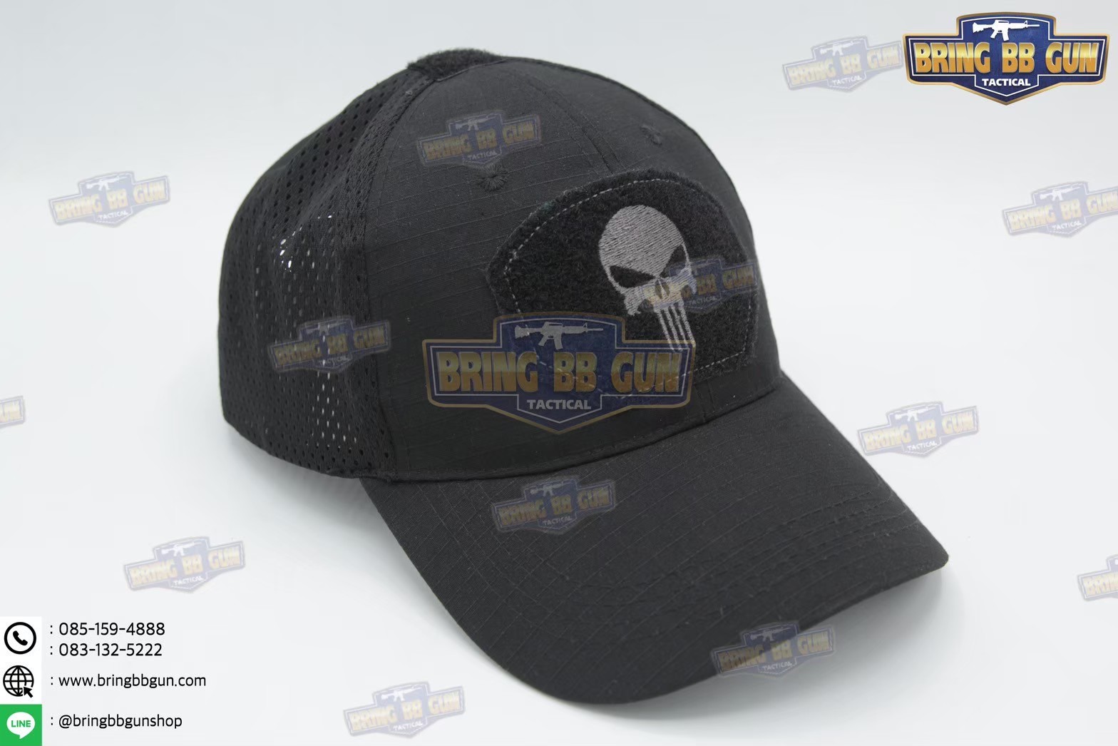 หมวกแก๊ป Punisher (หมวก Cap กะโหลก)